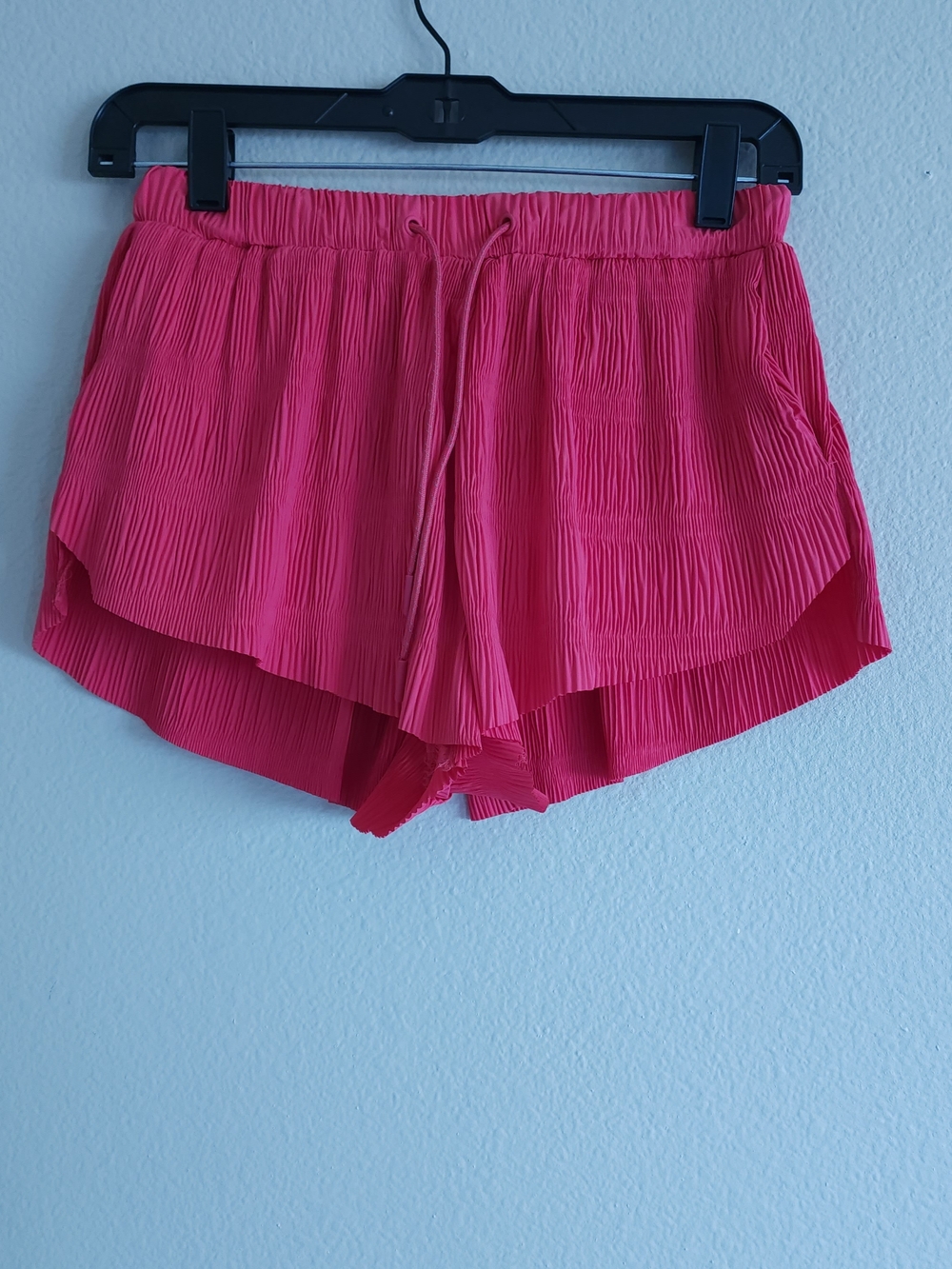 FP Movement Free People Get Your Flirt On Pleated Shorts Pink XS